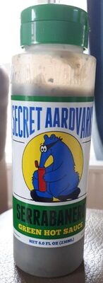 Serrabanero Green Hot Sauce, Serrabanero