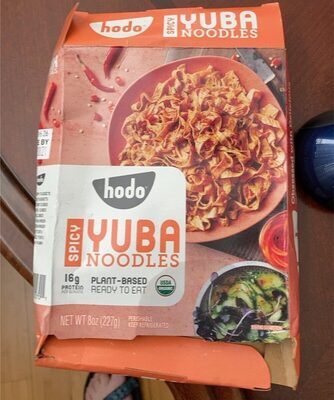 Spicy Yuba Noodles, Spicy Yuba