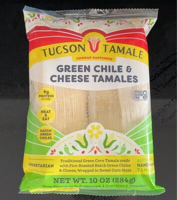 Green Chile & Cheese Tamales, Green Chile & Cheese