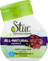 Liquid Water Enhancer, Iced Grape Acai