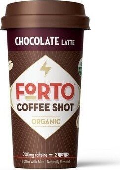 Chocolate Latte Cold Brew Coffee Shot With Milk, Chocolate Latte