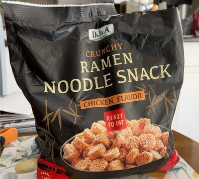 Chicken Flavor Crunchy Ramen Noodle Snack, Chicken