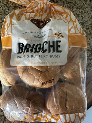 Rich & Buttery Brioche Buns, Rich & Buttery