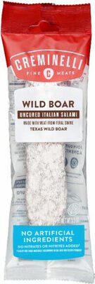 Wild Boar Uncured Italian Salami, Wild Boar