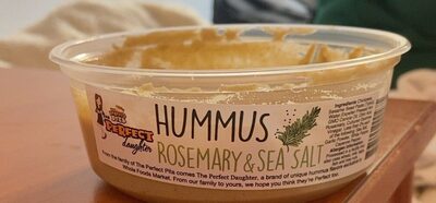 Rosemary & Sea Salt Hummus, Rosemary & Sea Salt