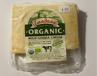 Organic Mild Gouda  Cheese 