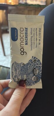 Oatmeal Chocolate Chip Macrobar, Oatmeal Chocolate Chip