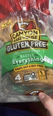 Everything 100% Whole Grain Bagels, Everything