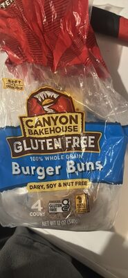 100% Whole Grain Burger Buns, 100% Whole Grain