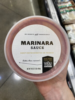 Marinara Sauce, Marinara