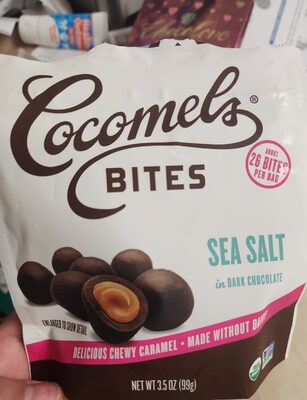 Sea Salt Coconut Milk Caramels Bites, Sea Salt