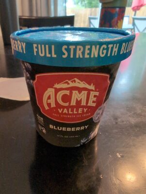 Blueberry Full Strength Ice Cream, Blueberry