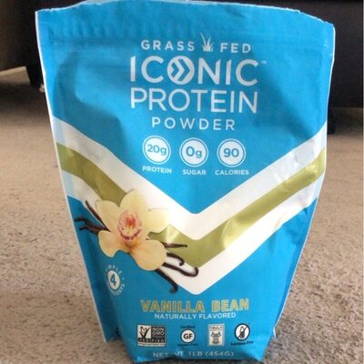 Vanilla Bean Grass Fed Protein Powder, Vanilla Bean