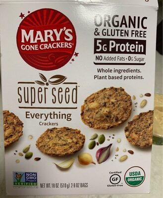 Everything Super Seed Crackers, Everything