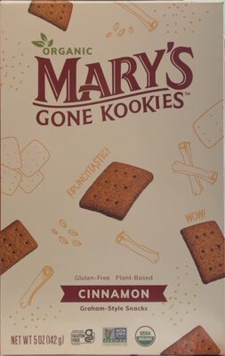 Cinnamon Organic Graham-Style Snacks, Cinnamon