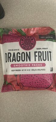 Dragon Fruit Organic Smoothie Packs, Dragon Fruit