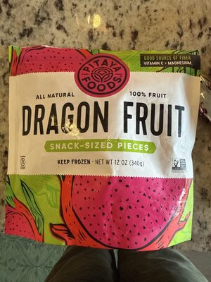 Dragon Fruit Bite Size Fruit Cubes