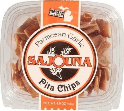 Parmesan Garlic Pita Chips