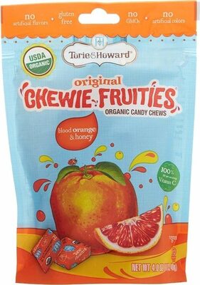 Blood Orange & Honey Original Organic Candy Chews, Blood Orange & Honey, Original