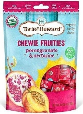 Pomegranate & Nectarine Original Organic Candy Chews, Pomegranate & Nectarine