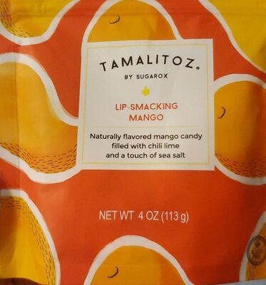 Lip-Smacking Mango Flavored Candy Filled With Chili Lime, Lip-Smacking Mango