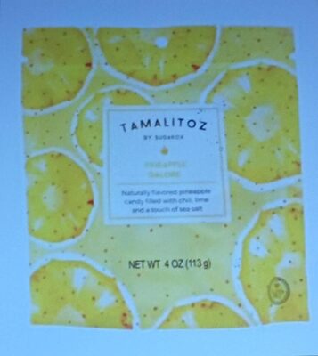 Pineapple Galore Flavored Pineapple Candy Filled With Chili, Lime, Pineapple Galore