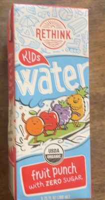 Kids Water Fruit Punch, Fruit Punch