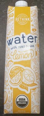 Lemon Water With Zero Sugar, Lemon