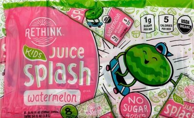 Watermelon Juice Splash Drink, Watermelon