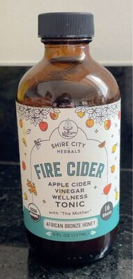 African Bronze Honey Apple Cider Vinegar Wellness Tonic, African Bronze Honey