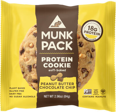 Peanut Butter Chocolate Chip Soft-Baked Protein Cookie, Peanut Butter Chocolate Chip