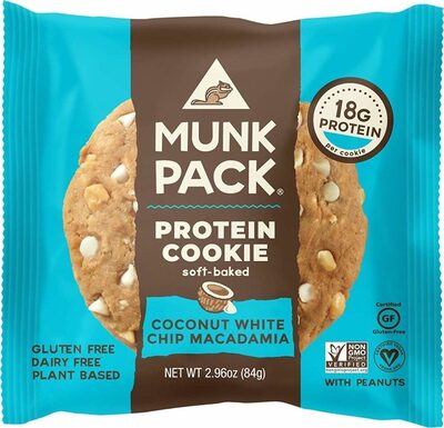 Coconut White Chip Macadamia Soft-Baked Protein Cookie, Coconut White Chip Macadamia