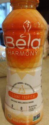Elegant Tropical Infused Wellness Drink