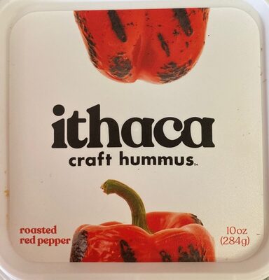 Roasted Red Pepper Hummus, Roasted Red Pepper