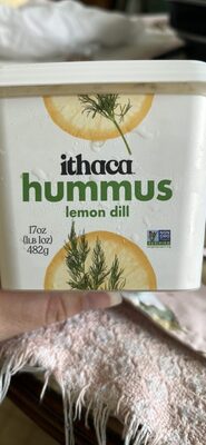 Lemon Dill Hummus, Lemon Dill
