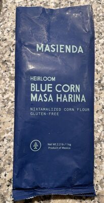 Heirloom Blue Corn Masa Harina, Heirloom Blue Corn