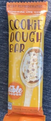 Chocolate Chip Cookie Dough Bar, Chocolate Chip