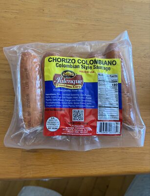 Chorizo Colombiano Pork Sausage