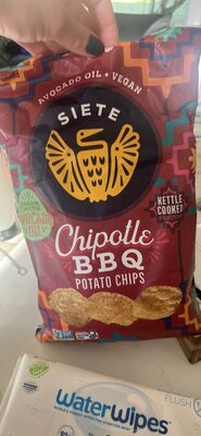 Chipotle BBQ Kettle Cooked Potato Chips, Chipotle BBQ