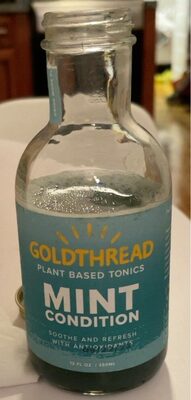 Mint Condition Plant Based Tonics, Mint Condition