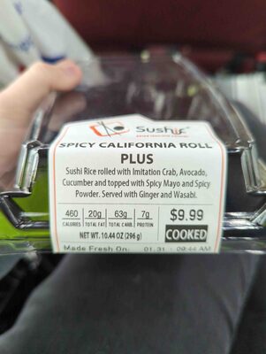 Spicy California Roll Plus, Spicy California
