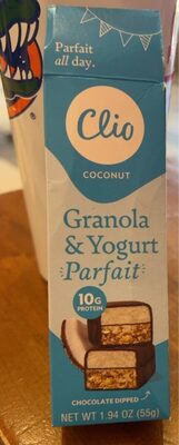 Coconut Granola & Yogurt Parfait, Coconut