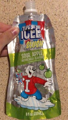 Sour Apple Flavored Slush, Sour Apple