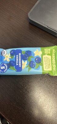 Bearded Brothers, Energy Bar, Bodacious Blueberry Vanilla, Bodacious Blueberry Vanilla