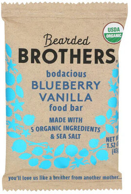 Fruit & Nut Bar, Blueberry Vanilla