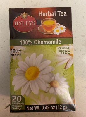 100% Chamomile Herbal Tea Bags, Chamomile
