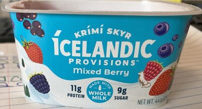 Mixed Berries Extra Creamy Skyr, Berries