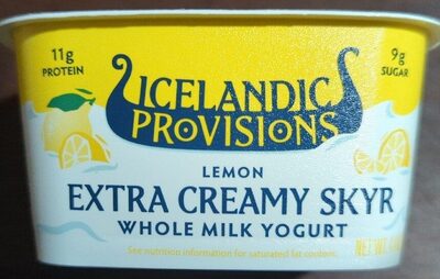 Lemon Extra Creamy Skyr, Lemon