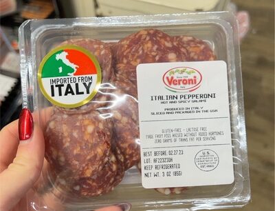 Calabrese Hot And Spicy Salame, Calabrese