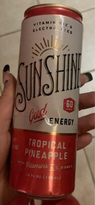 Tropical Pineapple Energy Drink, Tropical Pineapple